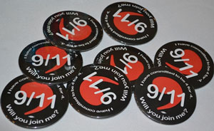 9/11 buttons